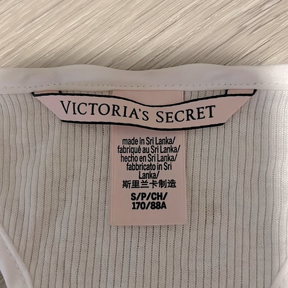 Victoria Secret Racerback White Tank Size S - Picture 3 of 4